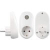 revolt Plug with Light Sensor: Socket Adapter with Light Sensor,