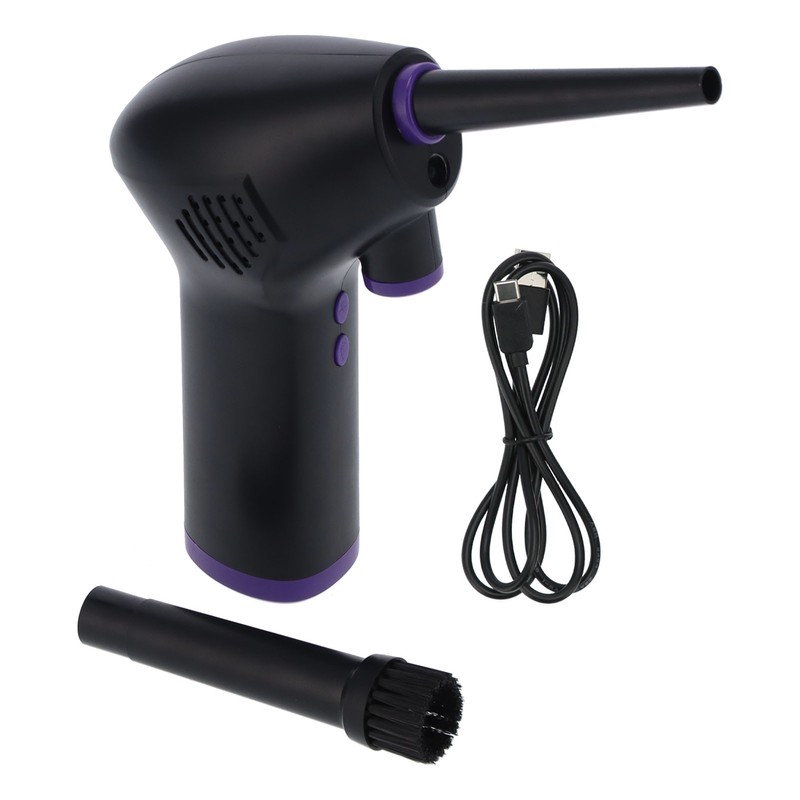 Cordless Air Duster Battery 36000 RPM USBC Fast Charging Dust