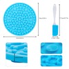 MooonGem Dog Lick Pad, Pet Bathing Grooming Distraction Wall Mounted