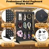 4 Pack Peg Board Display Stand for Vendors with 48