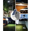 Engrepo Solar Lights Outdoor IP65 Waterproof Outside Solar Powered Security