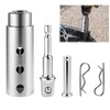 Trailer Jack Drill Adapter, Upgraded Stainless Steel 1 Inch Cordless