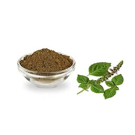 BSD Organics Karunthulasi Powder/Black Tulsi Powder/Krishna Thulasi/Ocimum Sanctum/Shayama Leaves Tulasi Powder - 100 Gm/Oz