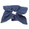 Ipetboom Hair Ties for Women - Large Denim Hair Scrunchie