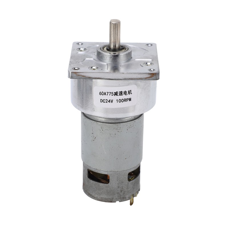 Gear Motor DC 24V 3.8A Speed Reduction Self Locking Reversible