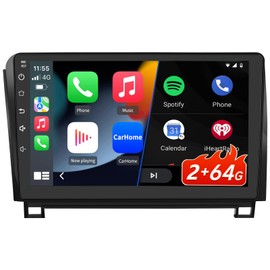 Car Stereo Android 13 for Toyota Tundra 2007-2013 Sequoia 2008-2018 10.1 Inch Touch Screen 2+64GB Car Radio Wireless CarPlay GPS Navigation WiFi BT Mirror Link SWC