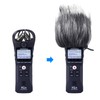Wind Muff H1 Recorder Outdoor Furry Windscreen, Mic Windshield Wind