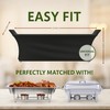 4 Pack - Brooklyntrend Chafer Wind Guard, Chafing Dish Wind