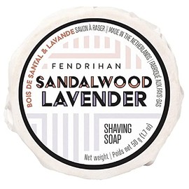 Fendrihan Shaving Soap for Men MADE IN GERMANY (Sandalwood & Lavender, 50 grams)