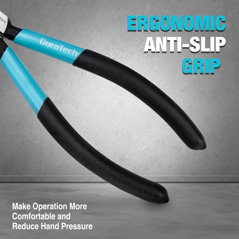 DURATECH 5-Inch and 6-Inch Professional Flush Cutters, Wire Cutters Heavy