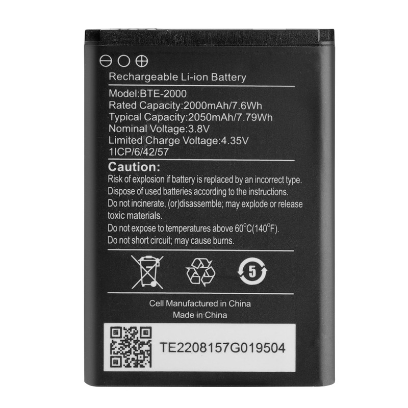 SWARK Battery BTE-2000 Compatible with CAT S22 Flip with Tools