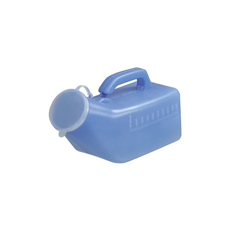 Aidapt Male Portable Urinal 1L Capacity Spill Resistant with Carry