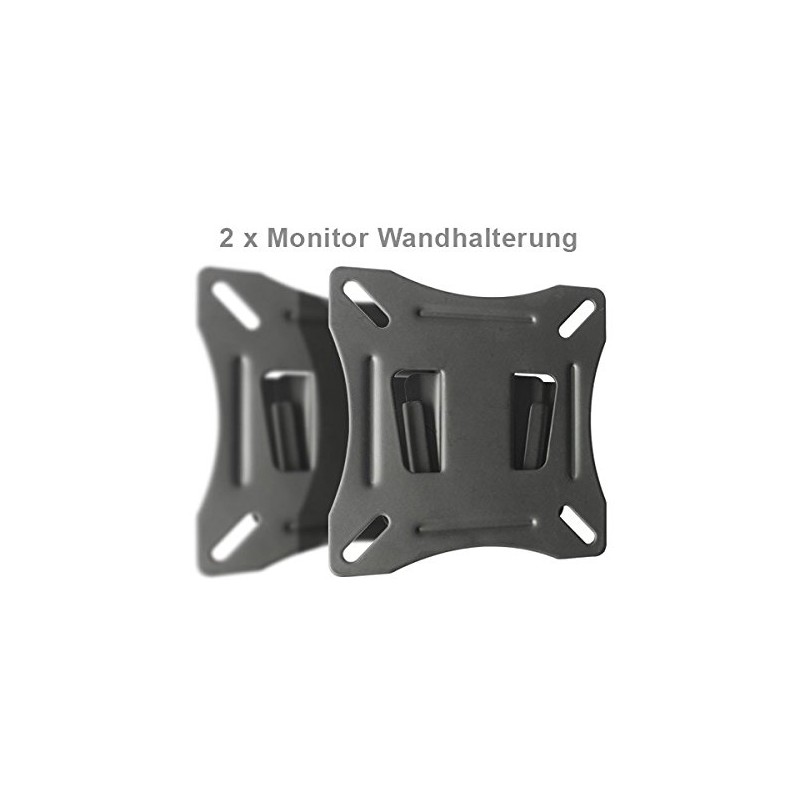 2 Piece (Pair) of Box Speaker Mounts Brackets Flat for