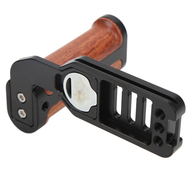 Universal L Shaped Quick Release Wooden Side Handle Stabilizer Quick