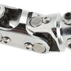 Double U Joint Coupler, Chromed 5.2in Length Double Steering U