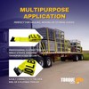 TORQUE 10 Pack of Heavy Duty Winch Straps 4 Inch