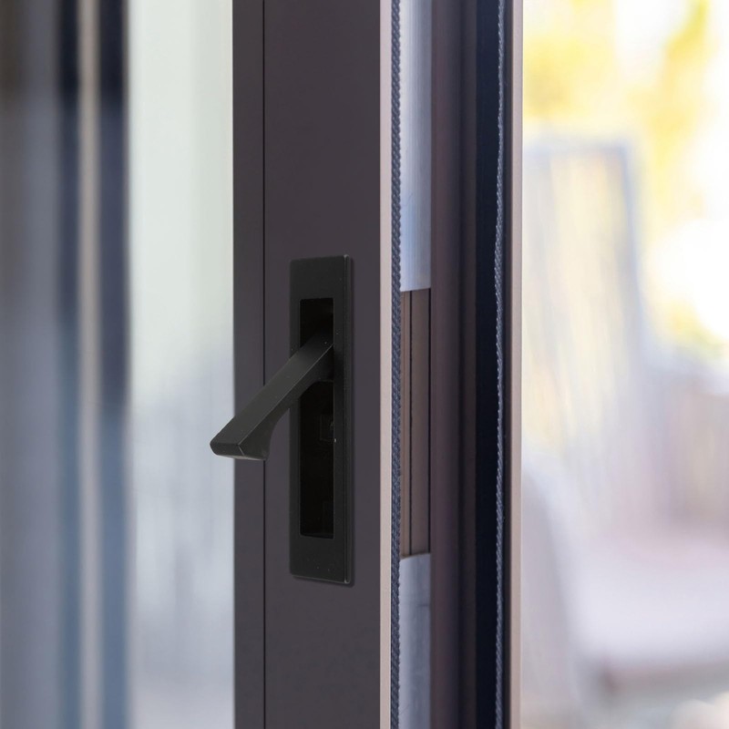 Amaxiu Pocket Door Pull Handle, Sliding Door Handles Recessed Flush