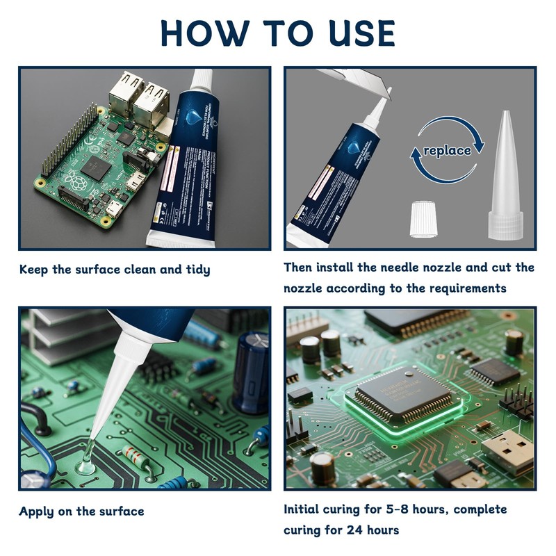 INNOVAYOU 6.76 fl oz Clear Conformal Coating for Electronics Silicone