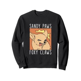 Sandy Paws Foxy Claws Fennec Fox Owners Awesome Fennec Foxes Sweatshirt