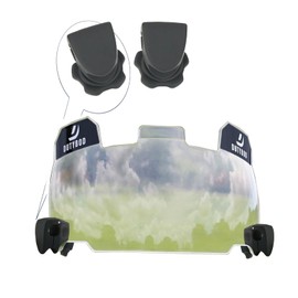 Football Visor, Clear Football Helmet Visor, Football Shield, Fits Youth and Adult Football Helmets (Clear)