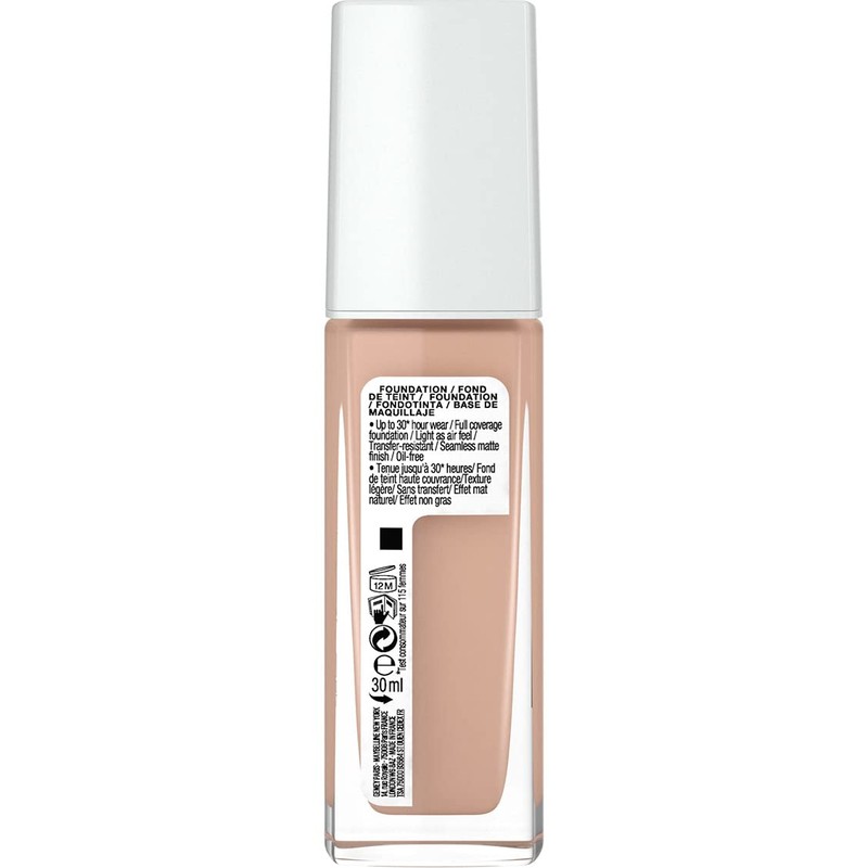 Maybelline New York Super Stay Active Wear, waterproof foundation with