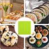 LIUHUIZEYU Kitchen Sushi Rolling Mat, Non Stick Sushi Making Mat,