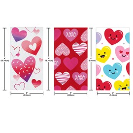 Soft & Strong 3-Ply Pocket Tissues – Travel-Friendly Pack of 6, 10 Tissues per Pack – Made in USA (Sweet Hearts)