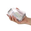 BSTKEY 12 Pcs Plastic Small Storage Containers with Lids, Clear