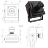 SVPRO 1080P 120fps High Speed Camera M12 Wide Angle 12MP