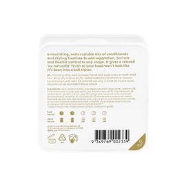 EVO Casual act moulding whip, styling cream for all hair types, short to medium length, for flexible hold and shine, vegan, without sulphates, 90 g