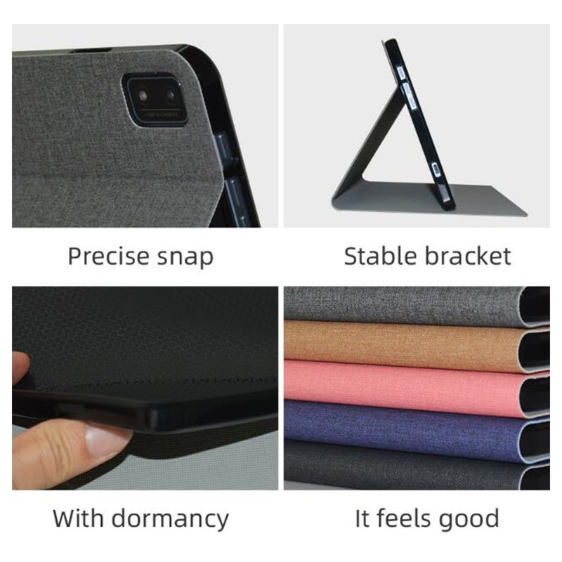 PU Leather Slim Folding Stand Case Cover Multi Angle Adjustment