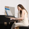 JINWEE Piano Chord Chart Poster, 1 Pcs Piano Chord Chart