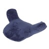 Alipis Luxury Bed Pillow Backrest Soft Velvet Pillow for Reading