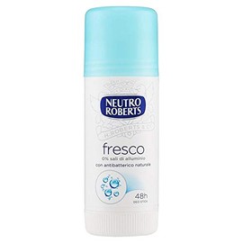 Neutro Roberts:"Fresco" Extra Delicate Deodorant, with Natural Antibacterial 1.35 Fluid Ounces (40ml) Deo Stick [ Italian Import ]