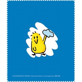 Rannenberg & Friends Brillenputztuch Klarsicht-Küken Mikrofasertuch Tuch