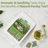 Premium 60 Parsley Tea Bags, Made with 100% Natural Parsley