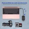 For Sony USB 3.0 XQD/SD 2 in 1 Card Reader,