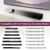 ECLINK Black Mounting Wall Bracket Compatible with Bose WB-300, SoundTouch