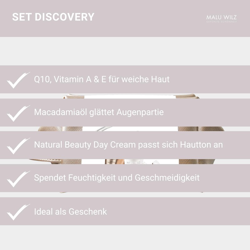 Malu Wilz Discovery Beauty Set with Q10 Energizer, Eye Control