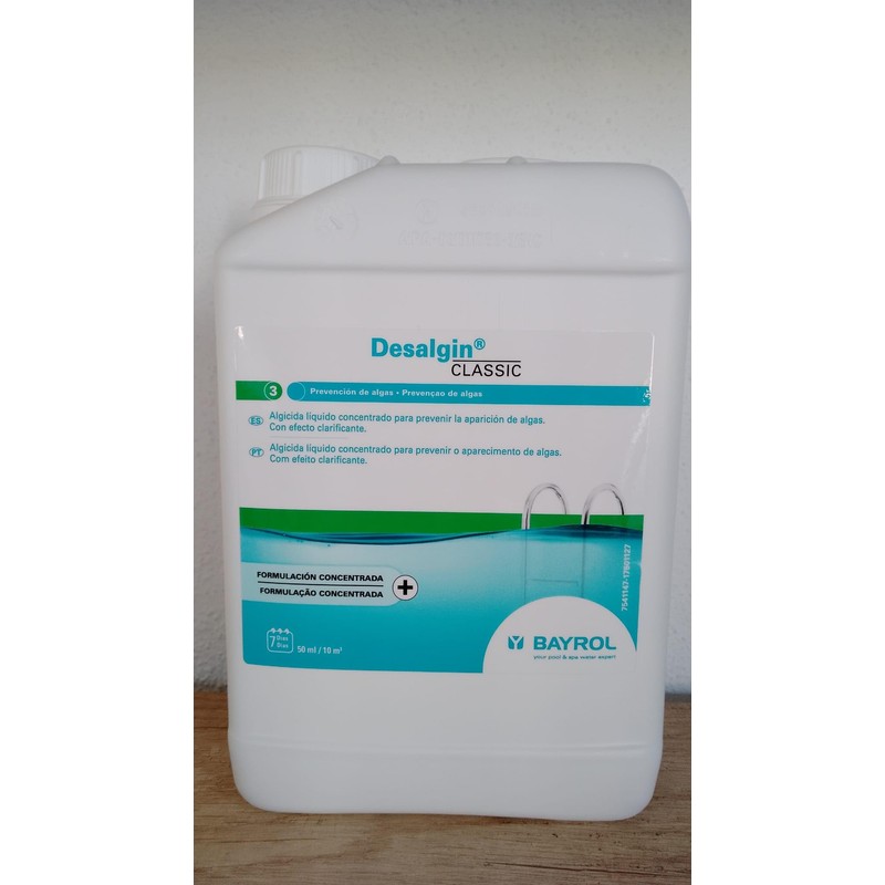 6 L Bayrol Desalgin Schaumarmes Algae Medium
