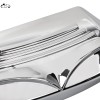 Unbranded Chrome Front Fender Mudguard Trim Tip For Harley FLHT