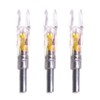 3PCS Lighted Arrow Nocks PC LED Lighted Archery Hunting Shooting
