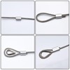 KEPYDRMTF 1/8 Inch Stainless Steel Cable Wire Caple, 100FT String