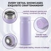 Borraccia Termica Piccola 200ml, Mini Borraccia Acciaio Inox da Borsetta