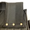 Kozuchi KNR-13MBK Worktime Radical Waist Bag, 2 Tiers, Universal Type,