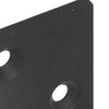 5Pcs Profile End Caps Double Slots Aluminum Alloy Cover Plate