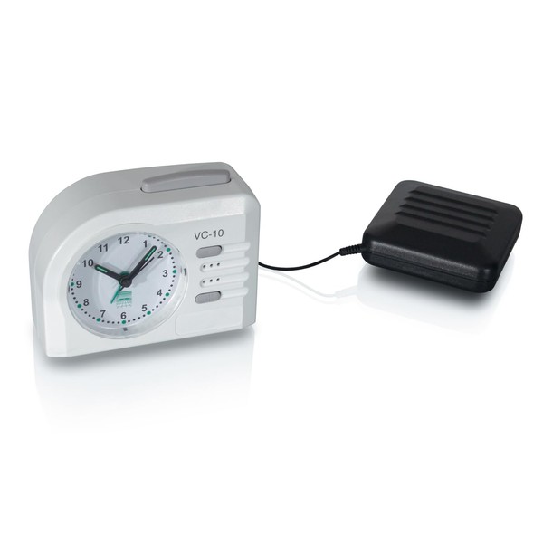 Humantechnik Vibration Alarm Clock, Travel Alarm Clock, Vibration Cushion, Analogue