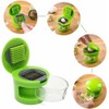 KOMUNJ Stainless Steel Ginger and Garlic Juicer and Slicer, Garlic