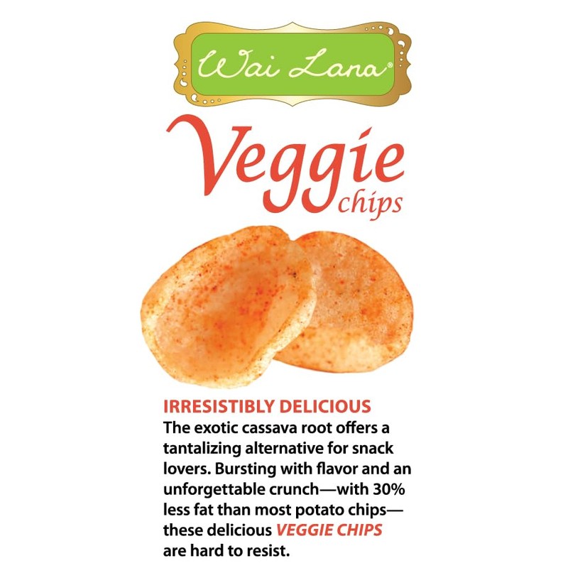 Veggie Chips Lime Chili (12 Pack of 3 Ounce Individual