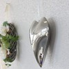 Formano Hanging Heart Decoration – 18 cm, Silver